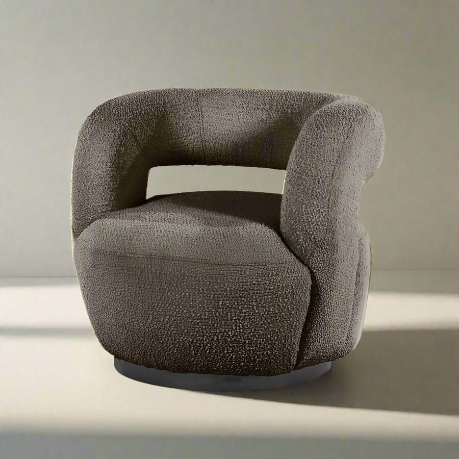 Eleonora Fauteuil Sharon Bruin Stof