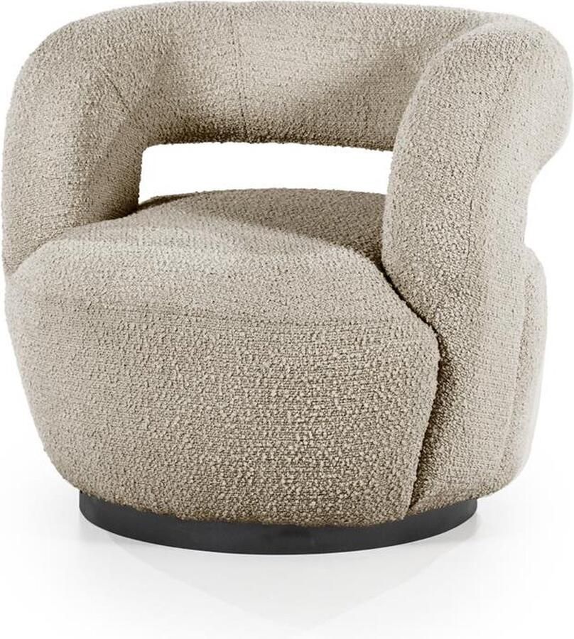 Eleonora Draaifauteuil Sharon Bouclé Zand