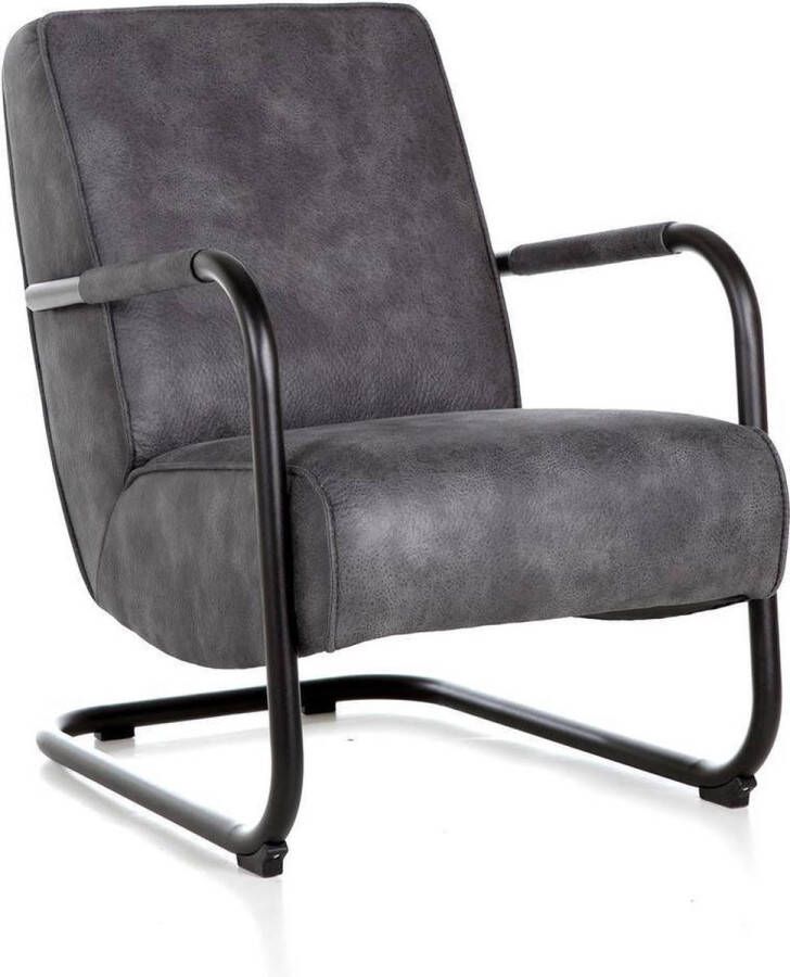 Meubelplaats Eleonora Fauteuil Pien Antraciet Cherokee 62x81x84 cm - Foto 2