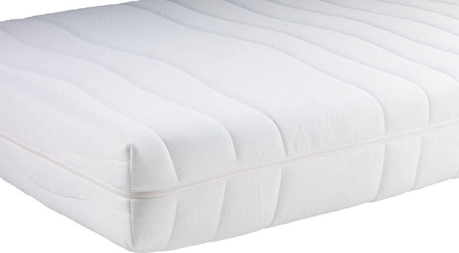 Ella-Sleep Quartz Deluxe 7 Zone Eenpersoons 80x200 21cm Comfortschuim matras Anti-allergisch Tencel