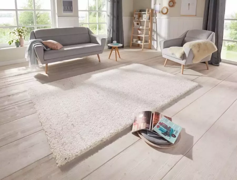 Elle Decor berber vloerkleed passion cream 160 x 230 cm- 160 x 230 cm (M) Katoen Polyester - Foto 2