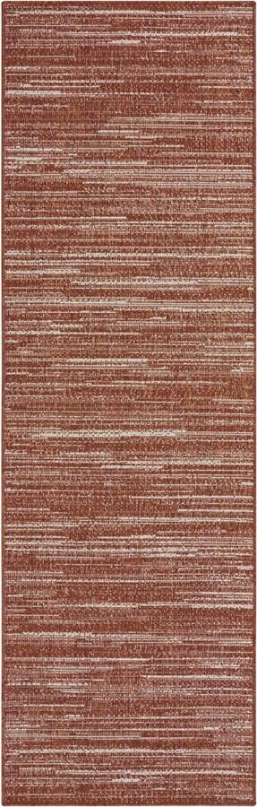 ELLE DECORATION Vloerkleed Mèlange Vlakweefsel binnen- en buitengebruik modern omkeerbaar tapijt balkon woonkamer - Foto 10