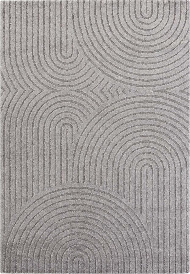 ELLE DECORATION Design-vloerkleed Panglao Zachte korte pool reliëfeffect modern zacht woonkamer (1 stuk) - Foto 5