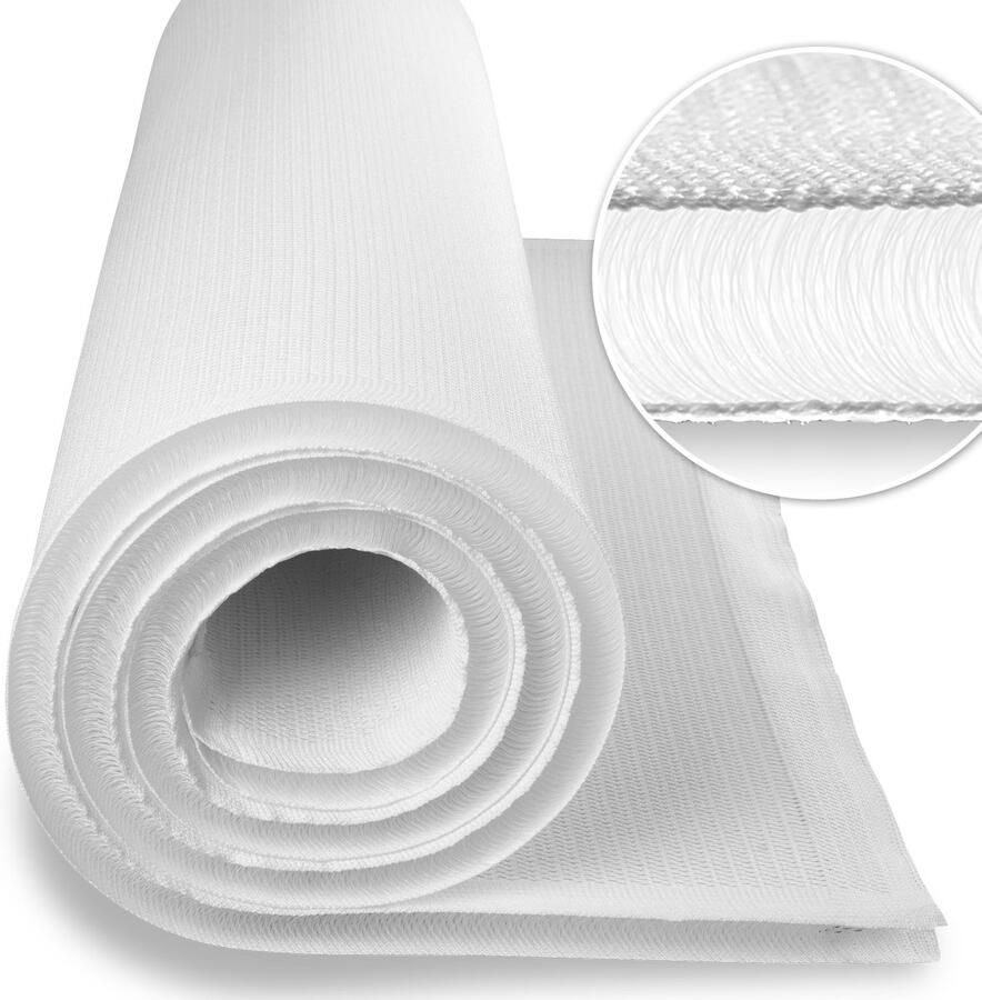 ELONEO matrasonderlegger van 2 cm ademend 3D-afstandsweefsel voor ventilatie van het matras – 90 x 200 cm