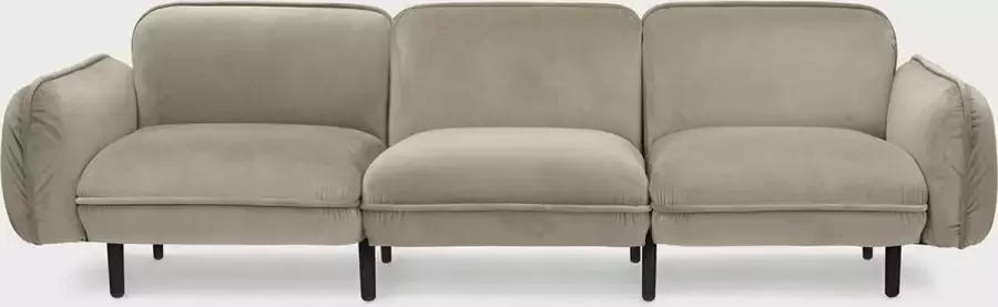 EMKO bean sofa 2-zits modulaire bank velours bordeaux rood - Foto 2