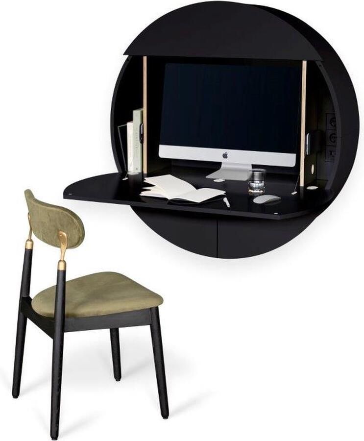 EMKO multifunctionele wandkast pill extra zwart