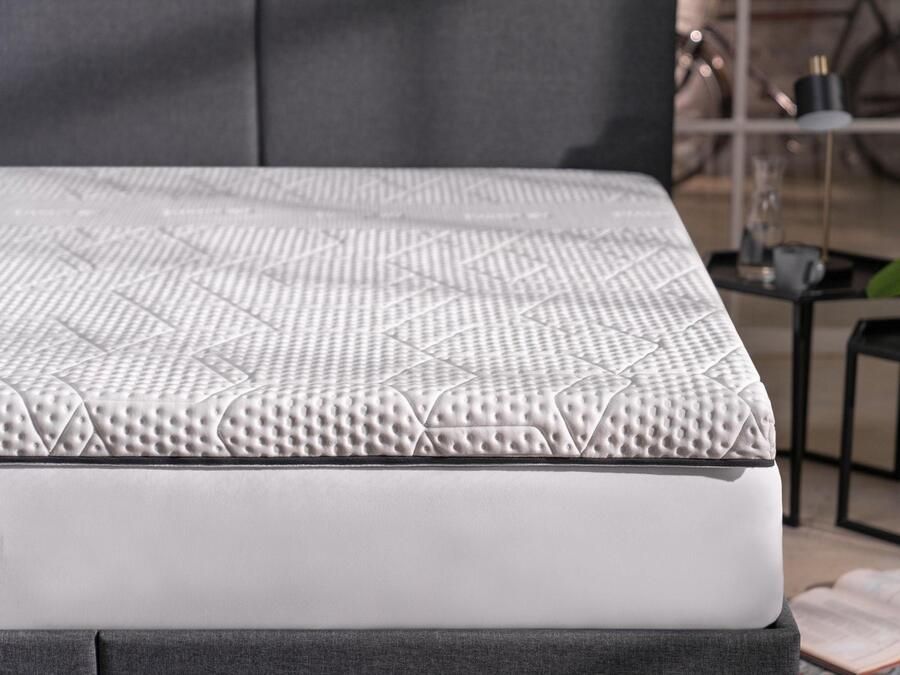 Emma De Diamant Degree Topper 140x200 cm Grafietlaag Temperatuur regulerend schuim