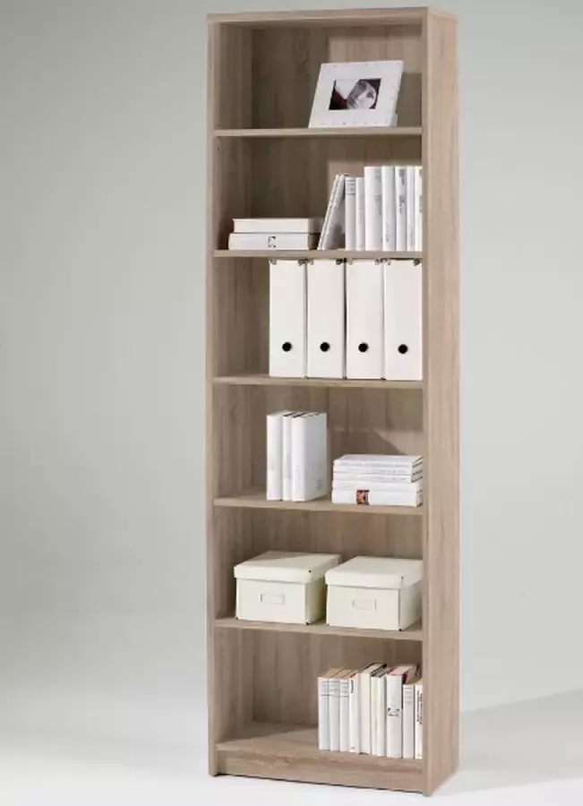 Emob Boekenkast Viviane 60x172cm eik