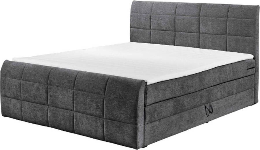 Emob Boxspring Albion 180x200 Antraciet - Foto 2