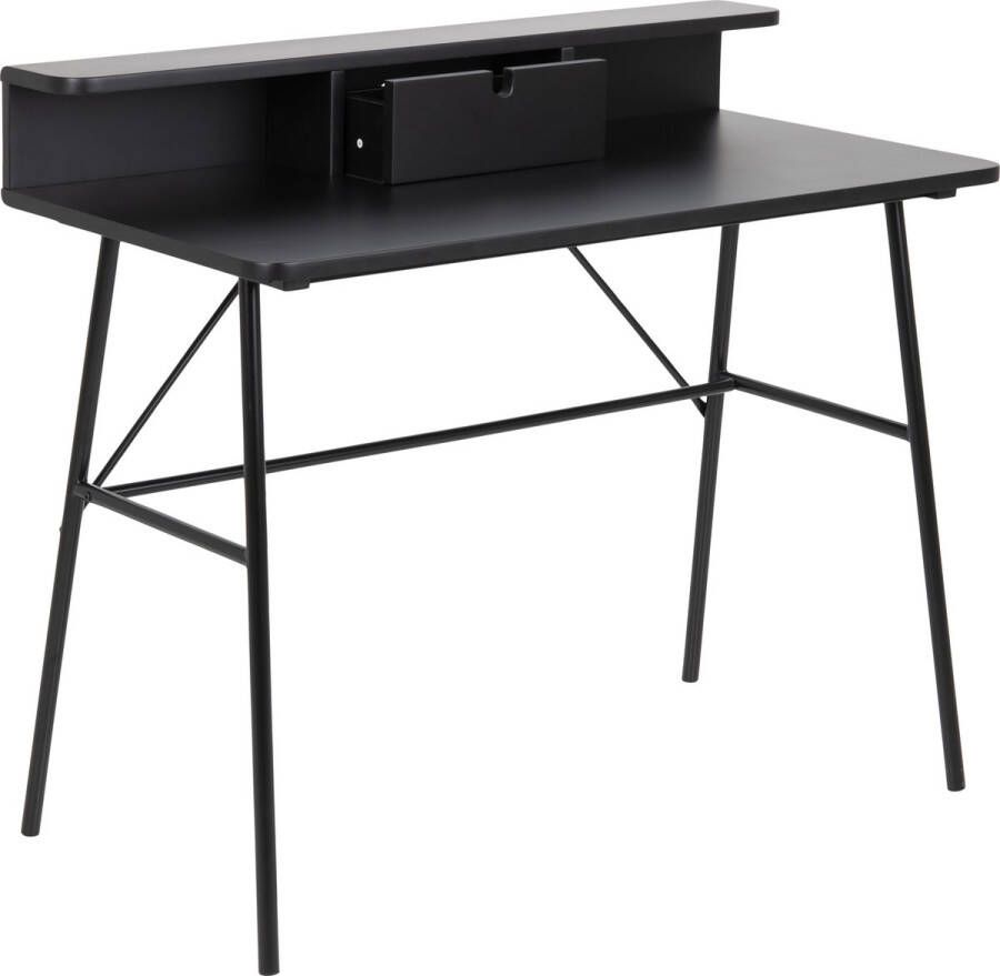 Hioshop Mana gamertafel met headsethouder bekerhouder zwart. - Foto 3