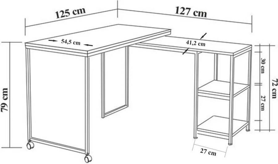 Home24 Bureau Lissie Red Living - Foto 2