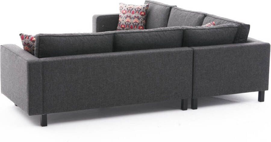 Atelier Del Sofa Hoekbank Kale Linen Anthracite SKU: 825BLC2711 - Foto 2