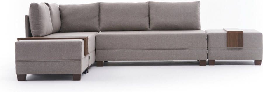 Atelier Del Sofa Slaapbank Hoekbank Fly links Cream SKU: 825BLC2672 - Foto 2