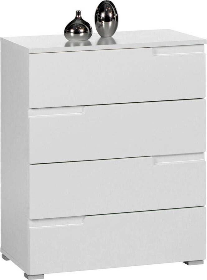 Emob Commode Peso 65 cm 4 lades wit Kabinetkasten Wit MDF Kabinetkasten Op voorraad - Foto 2