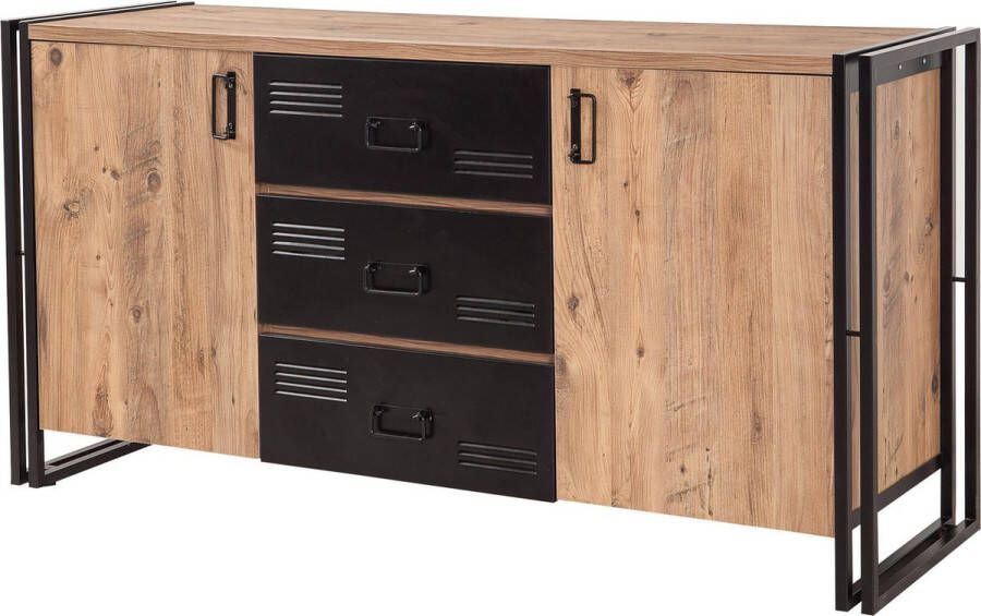 Emob Dressoir Bruin 160x45x80 cm