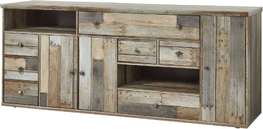 Emob Dressoir Bruin 193x48x80 cm