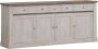 Emob Dressoir Wit 220x46x93 cm - Thumbnail 2