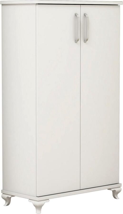 Emob Ari Schoenenkast 100% MELAMINE Wit Asir Group Summer Sale Wit Melamine Summer Sale Op voorraad - Foto 2