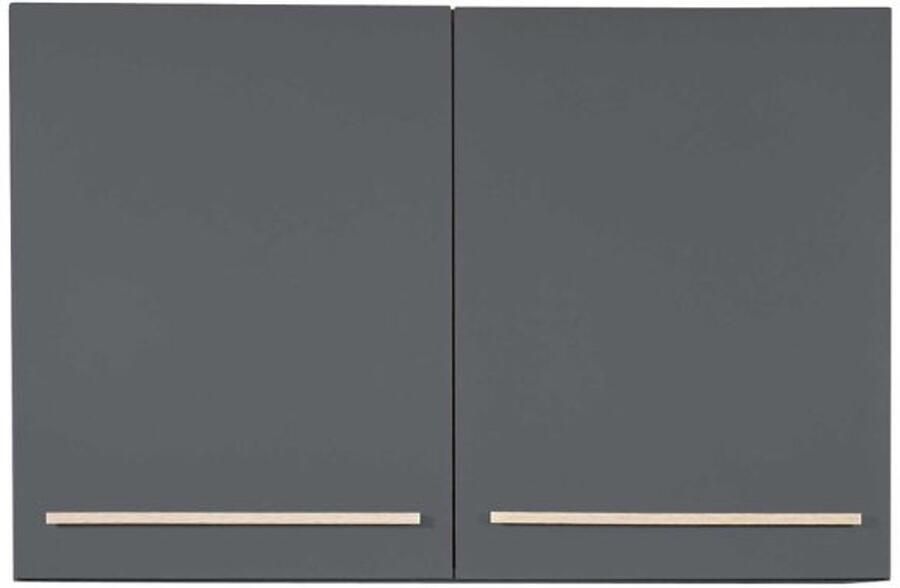 Bega BBK Bovenkast keuken Bilberry 100 x 33 x 65 cm Grijs Bovenkasten Grijs MDF Bovenkasten
