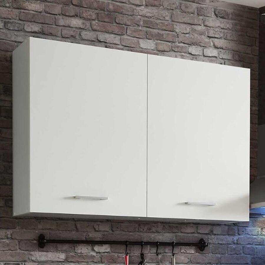 Emob Bovenkast keuken Wow 100 x 31 x 72 cm Wit Bovenkasten Wit MDF Bovenkasten Op voorraad