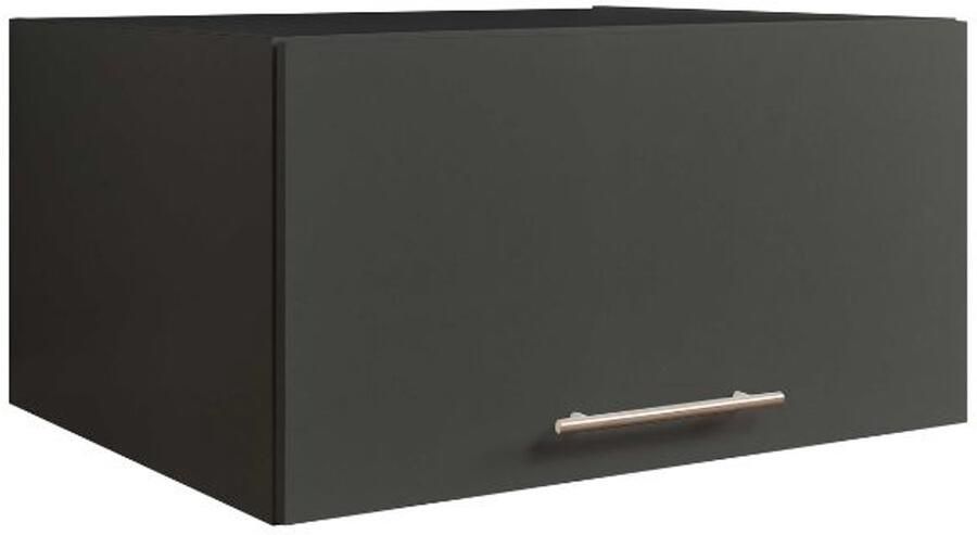 Emob Bovenkast voor wasmachinekasten Laundreezy 68 x 68 x 38 cm Antraciet Wasmachinekasten Antraciet MDF Wasmachinekasten Op voorraad