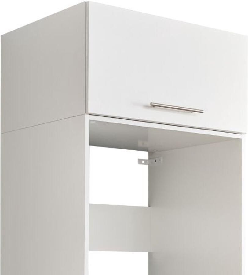 Emob Bovenkast voor wasmachinekasten Laundreezy 68 x 68 x 38 cm Wit Wasmachinekasten Wit MDF Wasmachinekasten Op voorraad