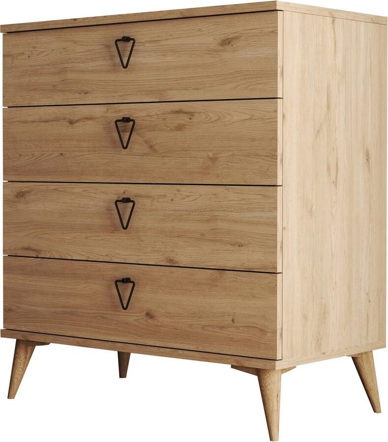 Emob Commode Bruin 80x45x91 cm - Foto 2