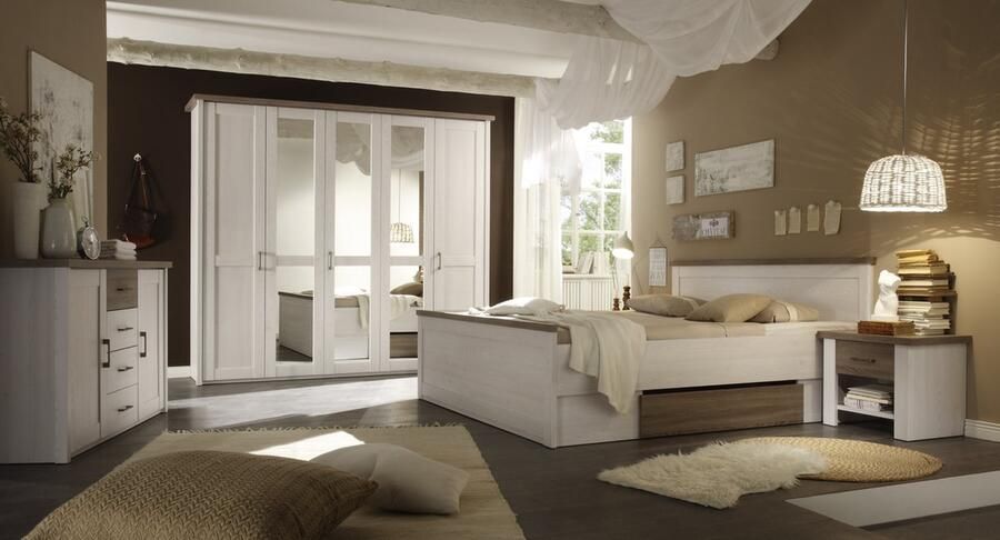 Emob Commode Larnaca 150cm met 4 lades & 2 deuren wit Woonkamerkasten Wit Spaanplaat Woonkamerkasten Op voorraad - Foto 11