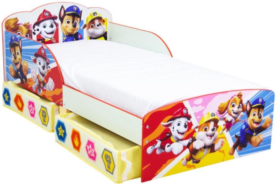 Emob Kinderbed met opberglade Paw Patrol 70x140