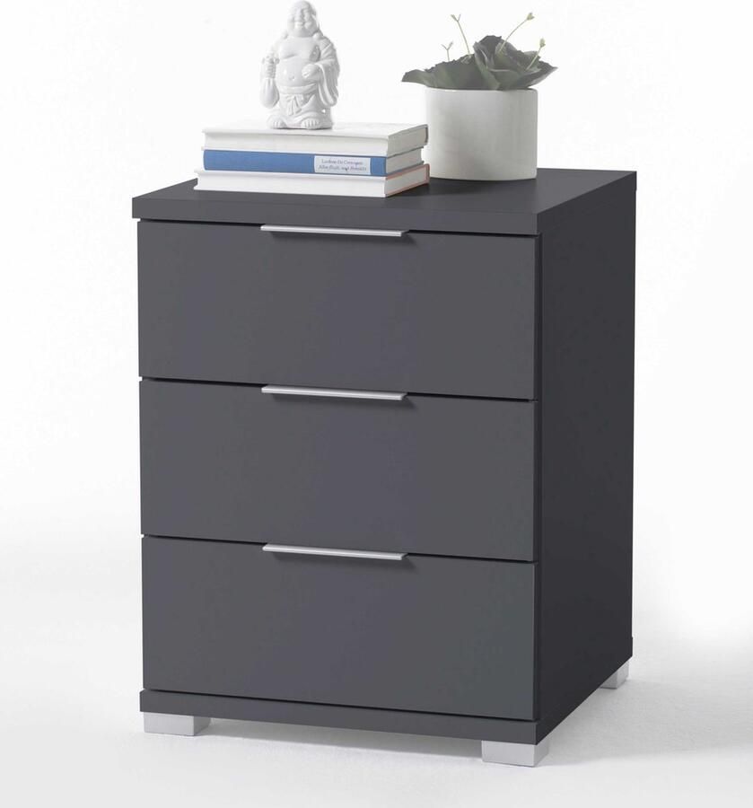 Emob Ladekast Universal 46 x 42 x 61 cm Antraciet Slaapkamerkasten Antraciet MDF Slaapkamerkasten Op voorraad - Foto 2