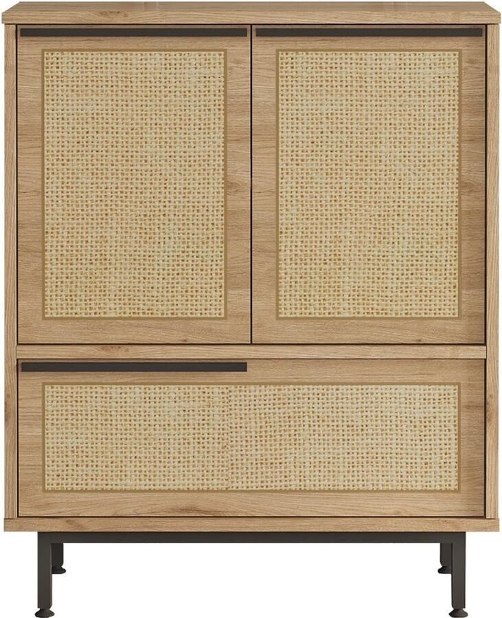 Emob Moderne schoenenkast Woody Fashion Walnoot Eik - Foto 3