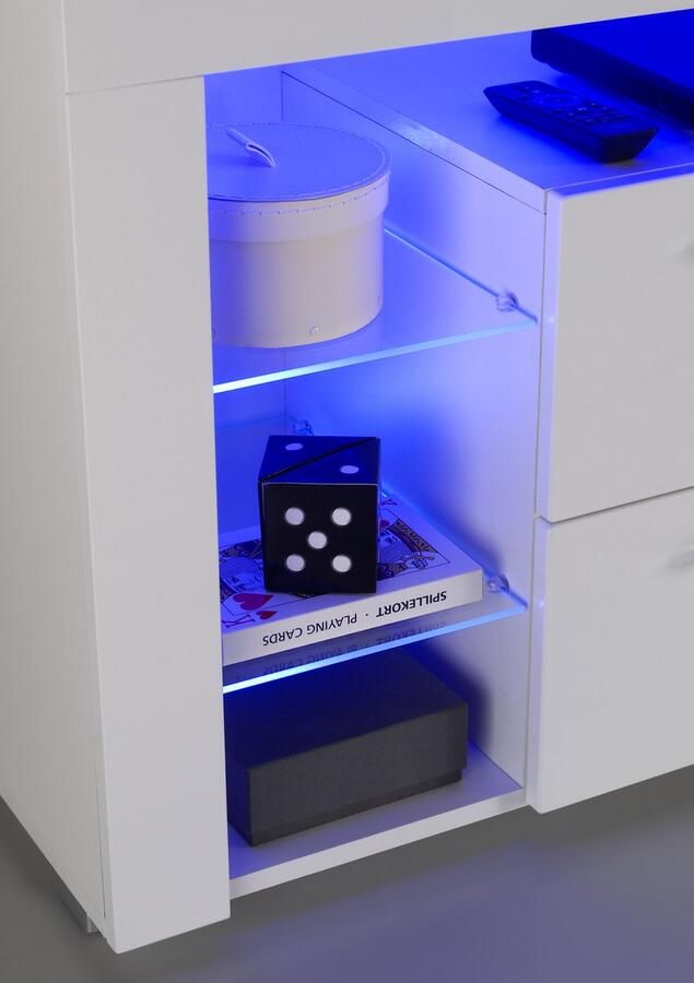 OTTO Stolkom Tv-kast Goal 4 lades 6 open vakken afmetingen 179 66 44 cm - Foto 5