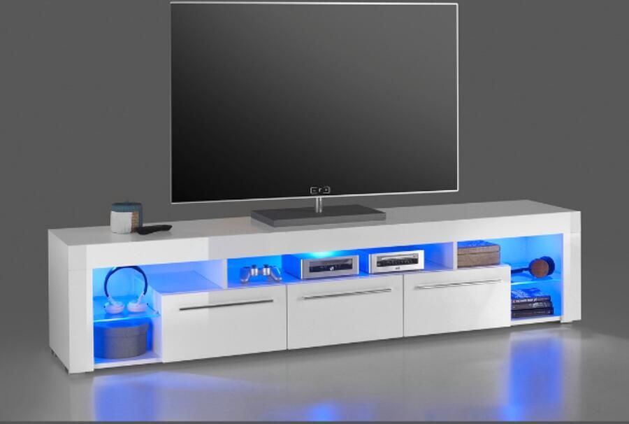 OTTO Stolkom Tv-kast Goal 3 lades 5 open vakken afmetingen 200 44 44 cm - Foto 7