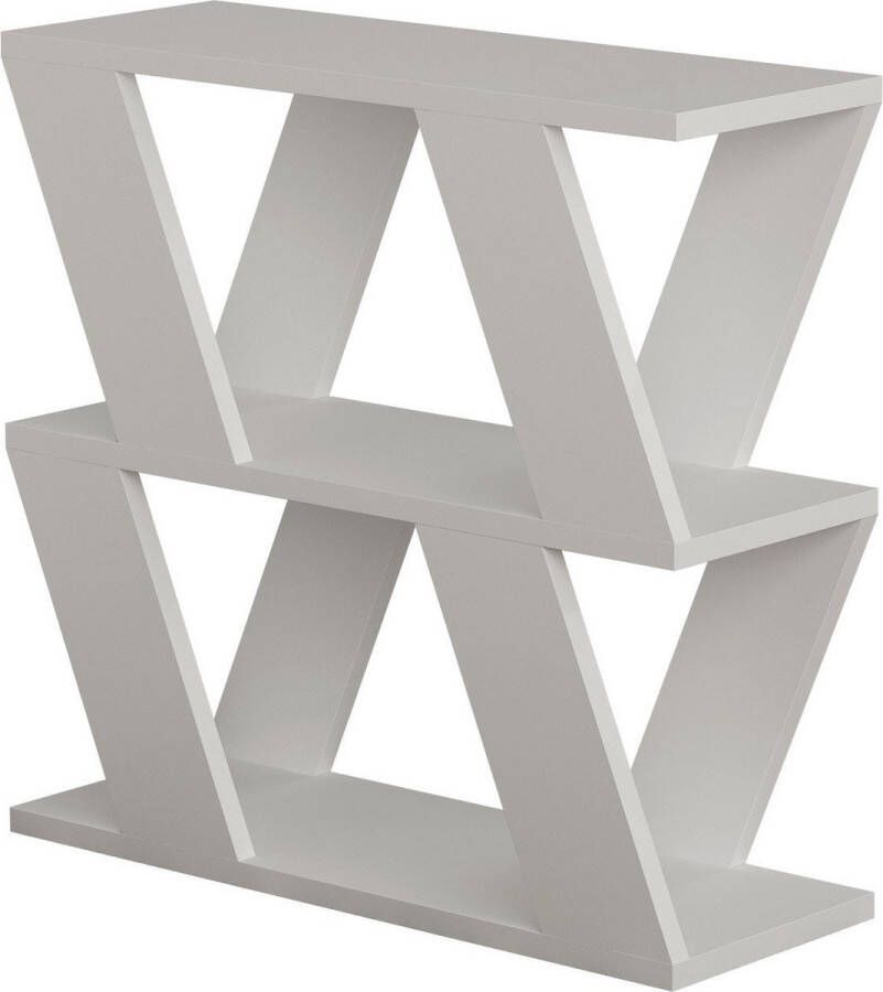 Emob Houten Bijzettafel 100% Melamine Gecoat Wit - Foto 3