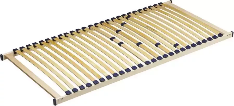 Emob Lattenbodem Supra fix 26 latten 90x200cm Lattenbodems Bruin Hout Lattenbodems Op voorraad - Foto 2