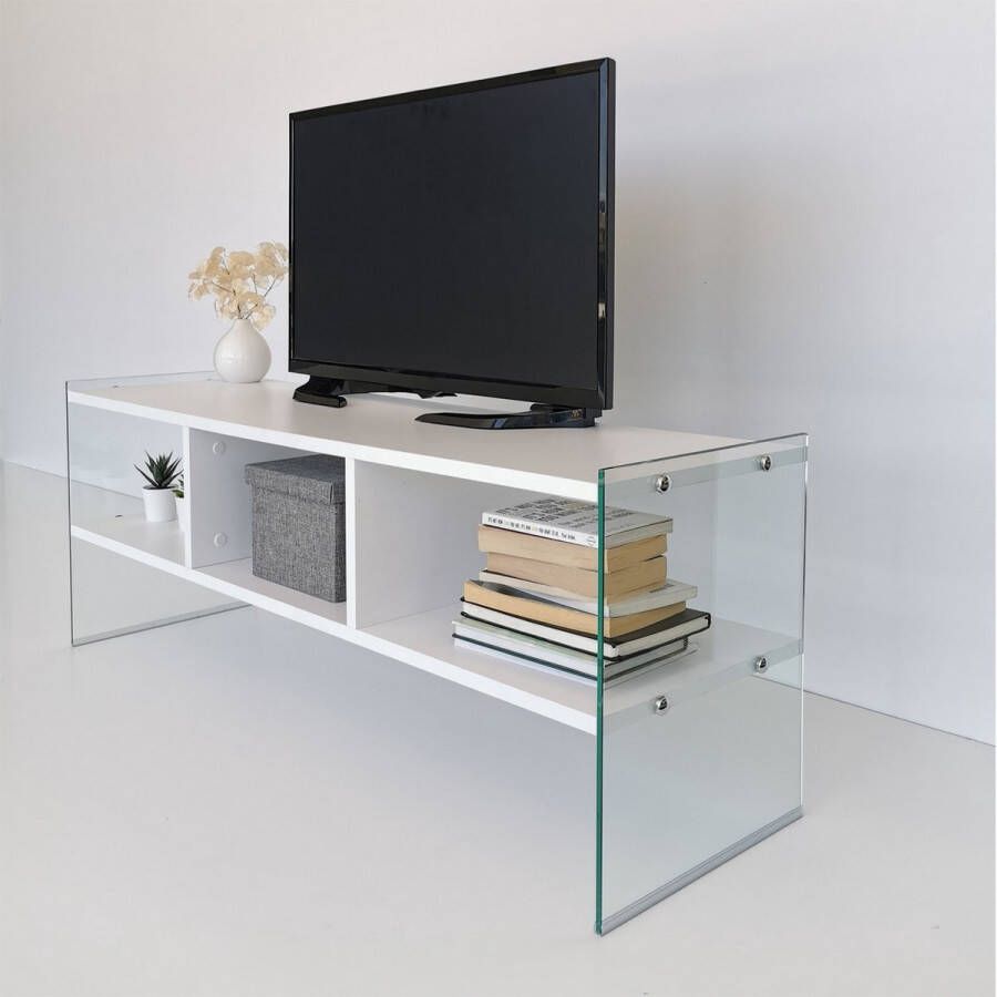 Emob TV Meubel Locelso TV Stand 120cm Wit