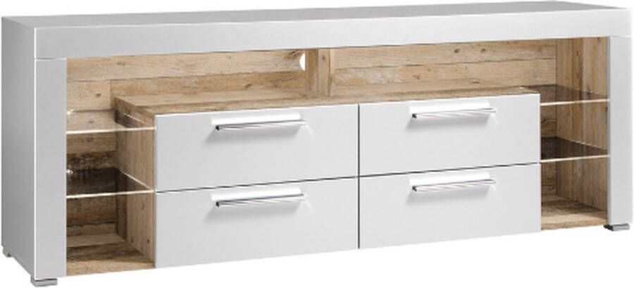 OTTO Stolkom Tv-kast Goal 4 lades 6 open vakken afmetingen 179 66 44 cm - Foto 14