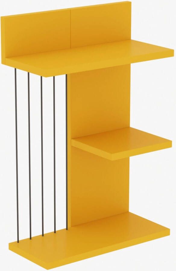 Asir Group Kınık Wandplank 100% MELAMINE Geel Woonaccessoires outlet Geel Melamine Woonaccessoires outlet Op voorraad