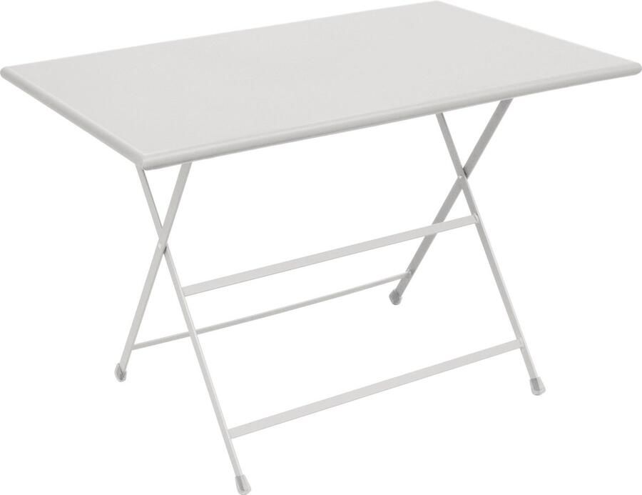 Emu Arc En Ciel 110 rechthoekige tuintafel wit