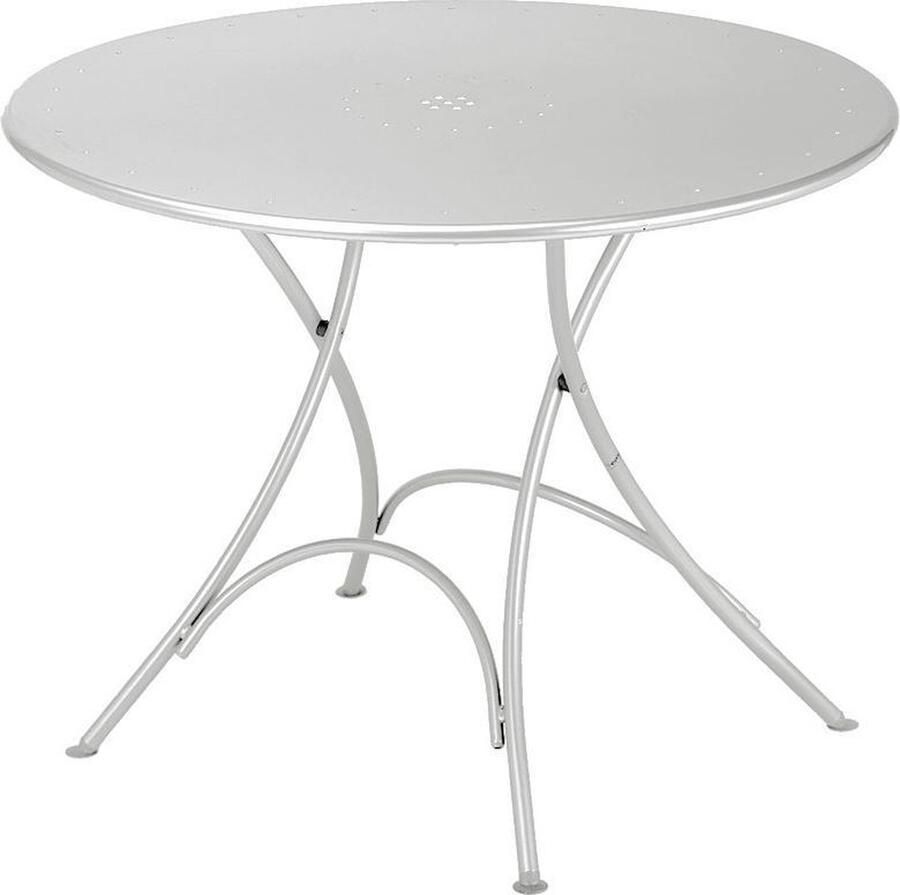 Emu Pigalle Ronde Tuintafel Mat Wit