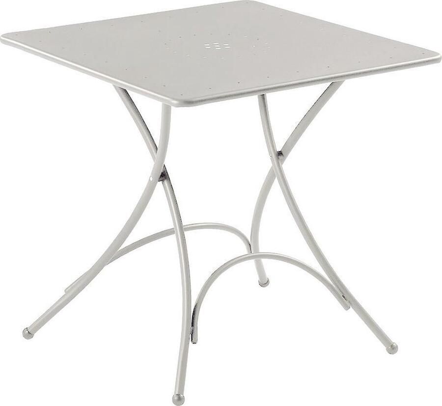 Emu Pigalle Vierkante Tuintafel Mat Wit