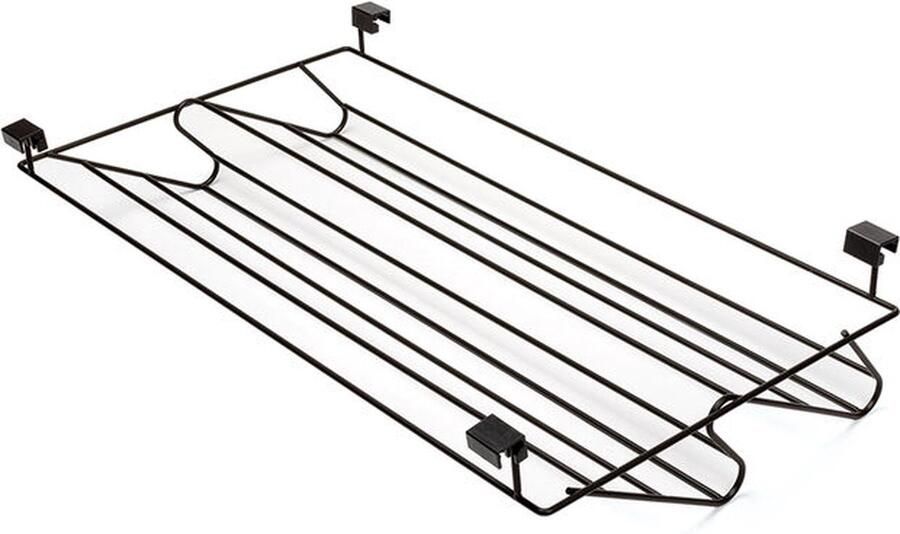 Emuca Schoenenlade Moka voor kledingkasten 675 Moka geverfd Staal