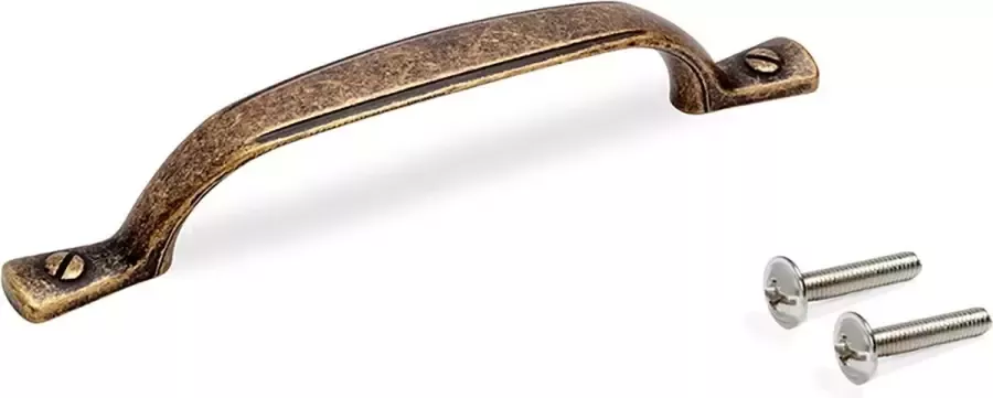 Emuca Meubelgrepen gatenafstand 96 mm Zamak Bronzen