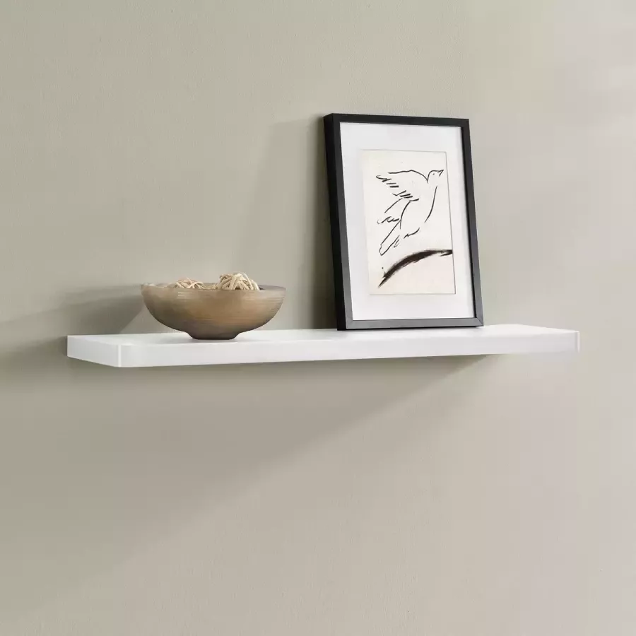 En.casa [ ] Design wandplank wandkast wit