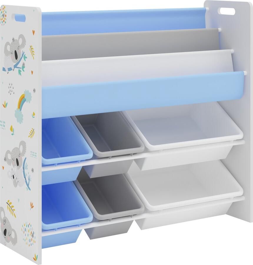 En.casa Kinderkast Rødøy open kast 78x86x27cm koala motief [ ]