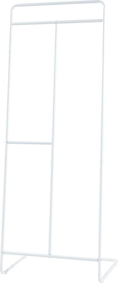 En.casa Kledingrek Sandviken kapstok staal 166x63x48 cm wit [ ]