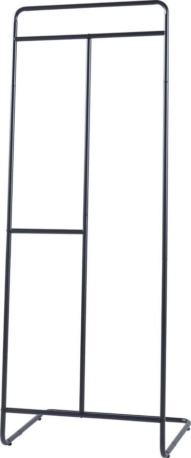 En.casa Kledingrek Sandviken kapstok staal 166x63x48 cm zwart [ ]