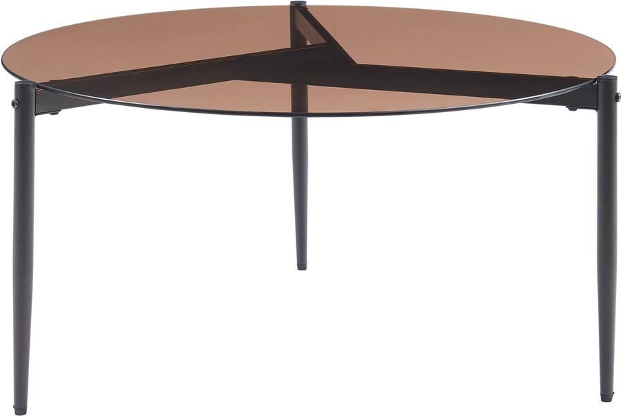 En.casa Salontafel Ulökantaa Ø80x40 cm bruin [ ]