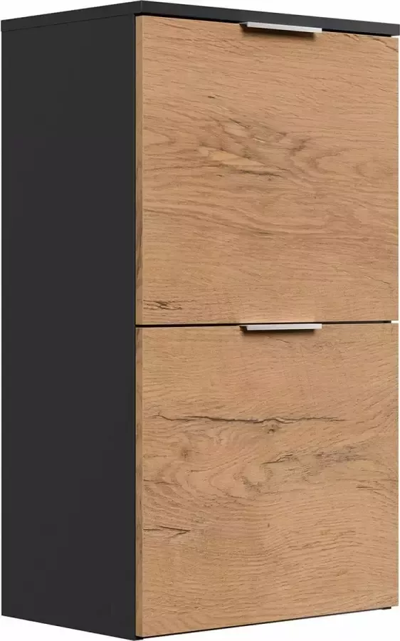 En.casa Schoenenkast Modern -S hangend Eik B H D: 52 9x93 2x36 1cm