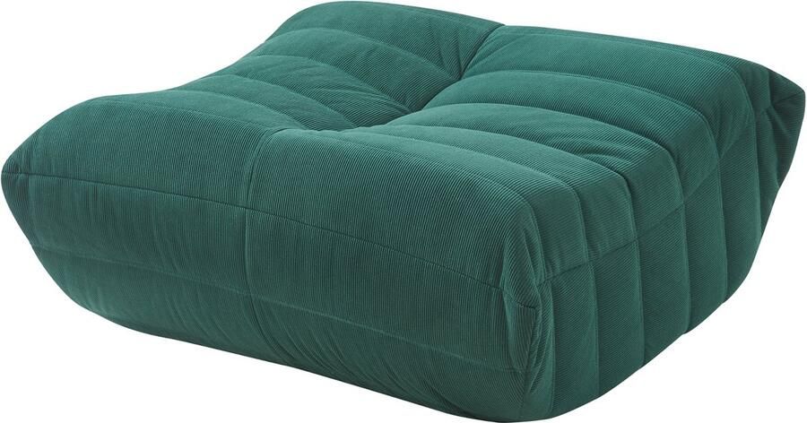 En.casa Voetenbank Kodsø 35x80x65 cm groen [ ]